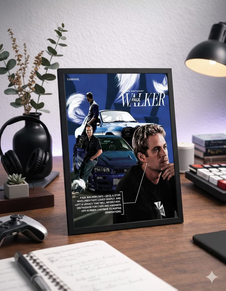 Paul Walker Frame