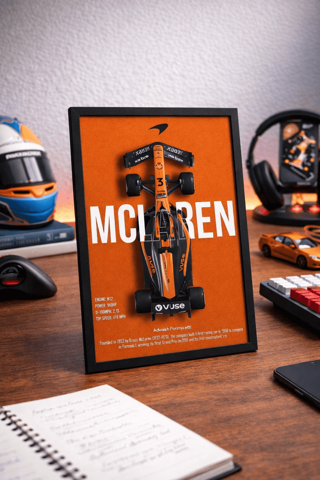 MClaren Car Frame